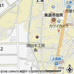 岐阜県美濃市1274-1周辺の地図