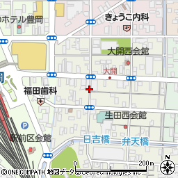 兵庫県豊岡市千代田町周辺の地図