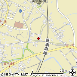 岐阜県美濃市3030-18周辺の地図
