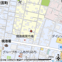 鳥取県境港市花町111-2周辺の地図