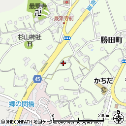 神奈川県横浜市都筑区勝田町1185周辺の地図