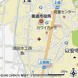 岐阜県美濃市1262周辺の地図