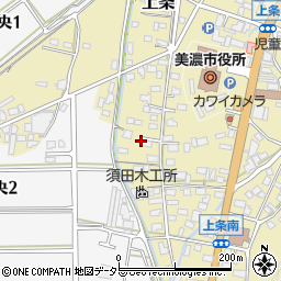 岐阜県美濃市1274周辺の地図