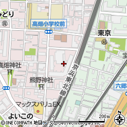 東京都大田区西六郷4丁目11周辺の地図