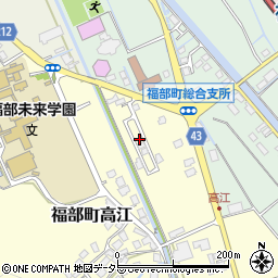 鳥取県鳥取市福部町高江53周辺の地図