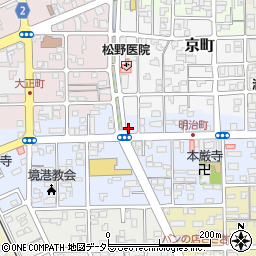 鳥取県境港市明治町37周辺の地図