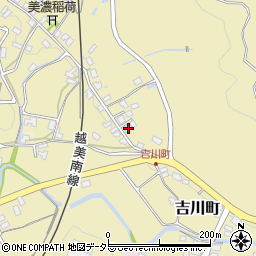 岐阜県美濃市3088周辺の地図