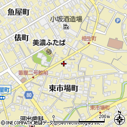 岐阜県美濃市2533周辺の地図