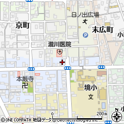 鳥取県境港市明治町11周辺の地図