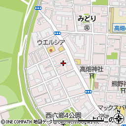 東京都大田区西六郷4丁目35周辺の地図