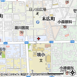 鳥取銀行境港支店周辺の地図