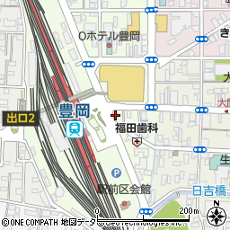 森谷靴店周辺の地図