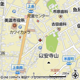 岐阜県美濃市2062周辺の地図