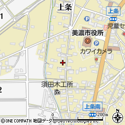 岐阜県美濃市1268周辺の地図