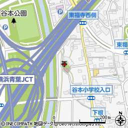 神奈川県横浜市青葉区市ケ尾町641周辺の地図