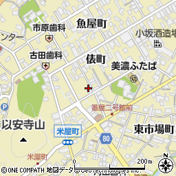 岐阜県美濃市2134周辺の地図