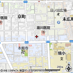 鳥取県境港市明治町17周辺の地図