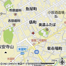 岐阜県美濃市2137周辺の地図