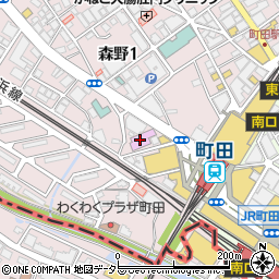 東急リバブル株式会社　町田センター賃貸部門周辺の地図