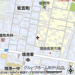 鳥取県境港市花町129-1周辺の地図