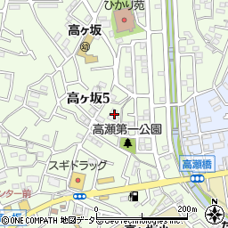 株式会社芝田総合住設　高ケ坂営業所周辺の地図