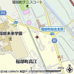 鳥取県鳥取市福部町高江53-18周辺の地図