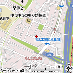 〒224-0025 神奈川県横浜市都筑区早渕の地図