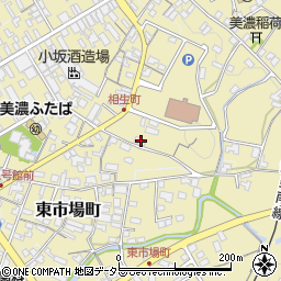 岐阜県美濃市2471周辺の地図