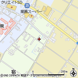 千葉県東金市宿611-17周辺の地図