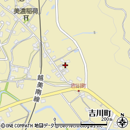 岐阜県美濃市3087周辺の地図