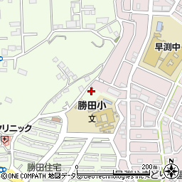 神奈川県横浜市都筑区勝田町382-1周辺の地図