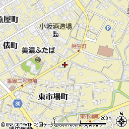 岐阜県美濃市相生町2486周辺の地図