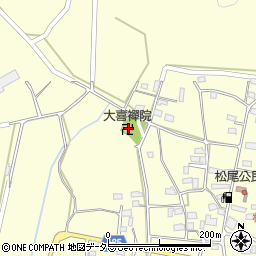 岐阜県山県市松尾230周辺の地図