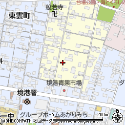 鳥取県境港市花町120-2周辺の地図