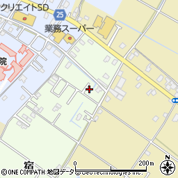 千葉県東金市宿611-16周辺の地図
