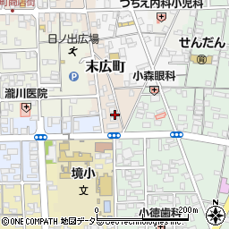 鳥取県境港市末広町14周辺の地図
