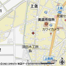岐阜県美濃市1258周辺の地図