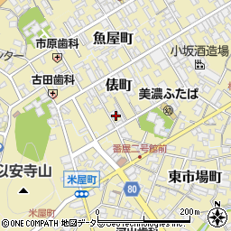 岐阜県美濃市2140周辺の地図