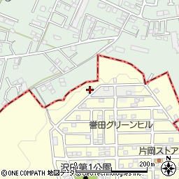 誉田スカイコート周辺の地図