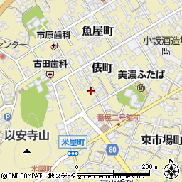 岐阜県美濃市2131周辺の地図