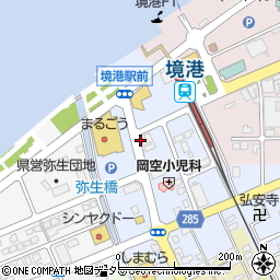 丸合境港ターミナル店周辺の地図