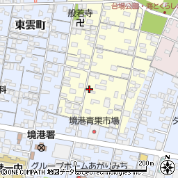 鳥取県境港市花町120-3周辺の地図