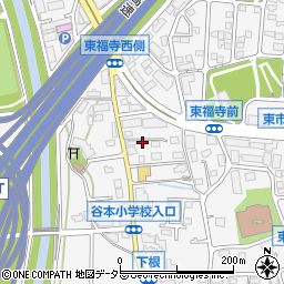 神奈川県横浜市青葉区市ケ尾町646周辺の地図