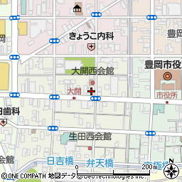 小西淳治商店周辺の地図