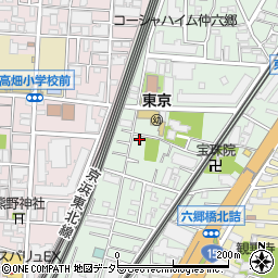 東京都大田区仲六郷4丁目8-10周辺の地図