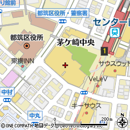 マクドナルド港北東急店周辺の地図