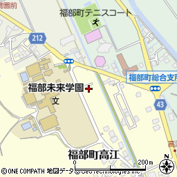鳥取県鳥取市福部町高江180周辺の地図