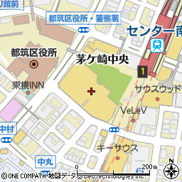 コジマ×ビックカメラ港北東急ＳＣ店駐車場周辺の地図
