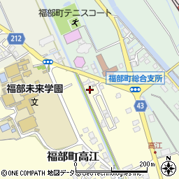 鳥取県鳥取市福部町高江59周辺の地図