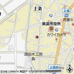 岐阜県美濃市1257周辺の地図
